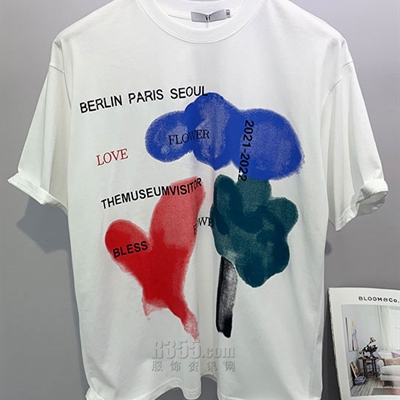 市场上装-T恤-微潮T恤【实拍】