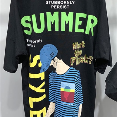 市场上装-T恤-微潮T恤【实拍】