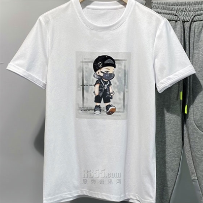 市场上装-T恤-休闲T恤【实拍】