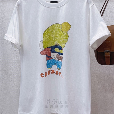 市场上装-T恤-休闲T恤【实拍】