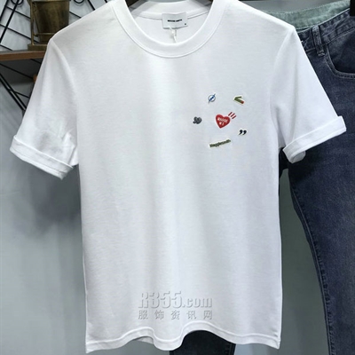 市场上装-T恤-休闲T恤【实拍】