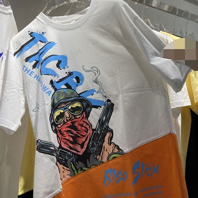 市场上装-T恤-微潮T恤【实拍】