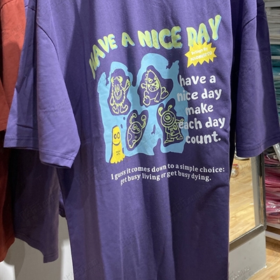 市场上装-T恤-休闲T恤【实拍】