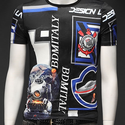 市场上装-T恤-欧货T恤