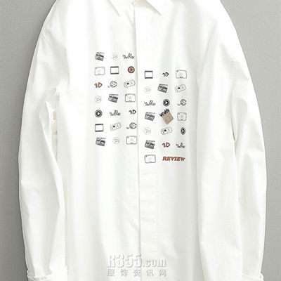 市场上装-衬衫-休闲衬衫
