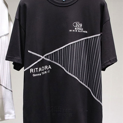 市场上装-T恤-微潮T恤【实拍】