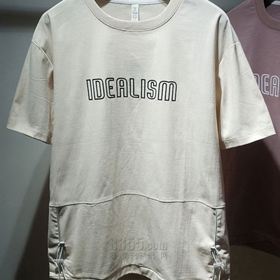 市场上装-T恤-休闲T恤【实拍】