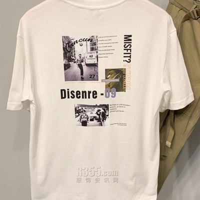市场上装-T恤-休闲T恤【实拍】