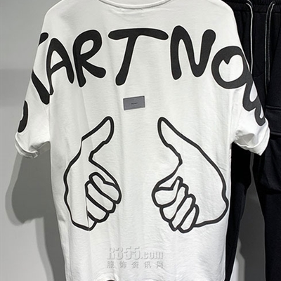 市场上装-T恤-休闲T恤【实拍】