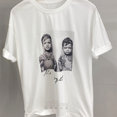 市场上装-T恤-休闲T恤【实拍】