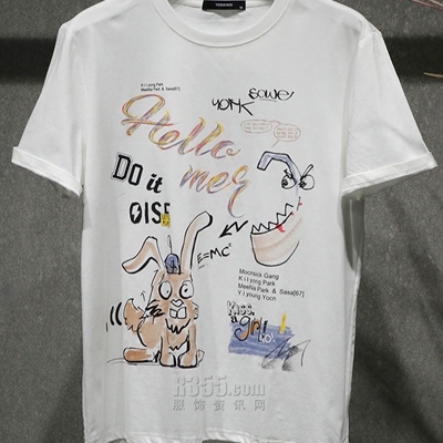 市场上装-T恤-休闲T恤【实拍】