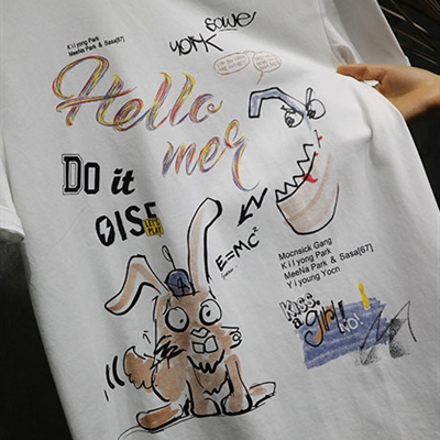 市场上装-T恤-休闲T恤【实拍】