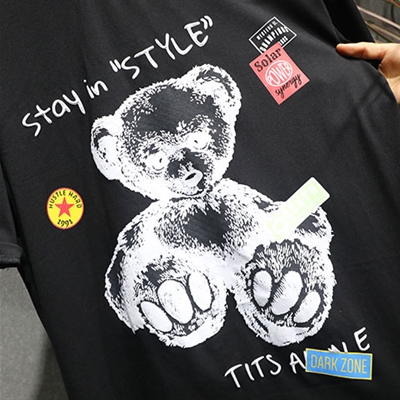 市场上装-T恤-休闲T恤【实拍】