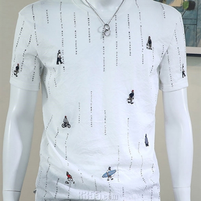 市场上装-T恤-休闲T恤