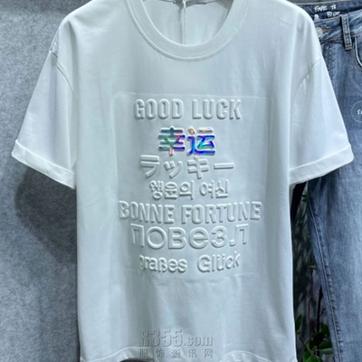 市场上装-T恤-休闲T恤【实拍】