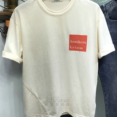 市场上装-T恤-休闲T恤【实拍】