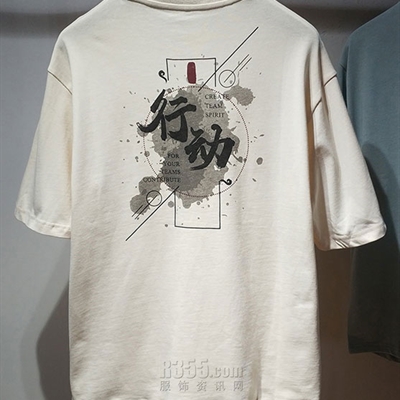 市场上装-T恤-休闲T恤【实拍】