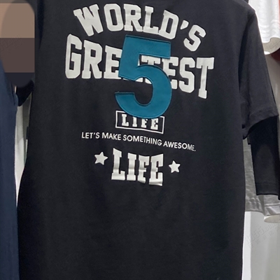 市场上装-T恤-休闲T恤【实拍】