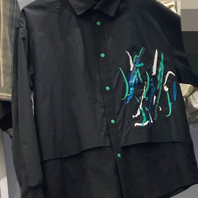 市场上装-衬衫-微潮衬衫【实拍】