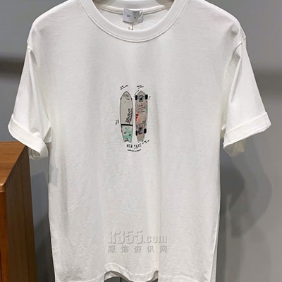 市场上装-T恤-休闲T恤【实拍】