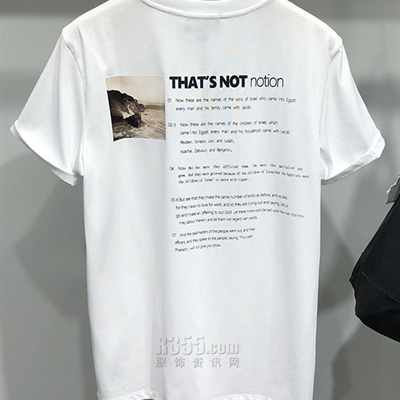 市场上装-T恤-休闲T恤【实拍】