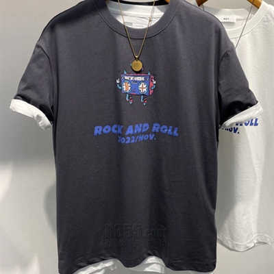 市场上装-T恤-休闲T恤【实拍】