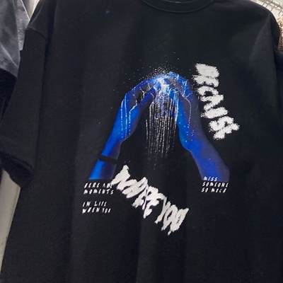 市场上装-T恤-微潮T恤【实拍】