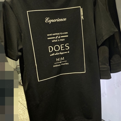 市场上装-T恤-休闲T恤【实拍】