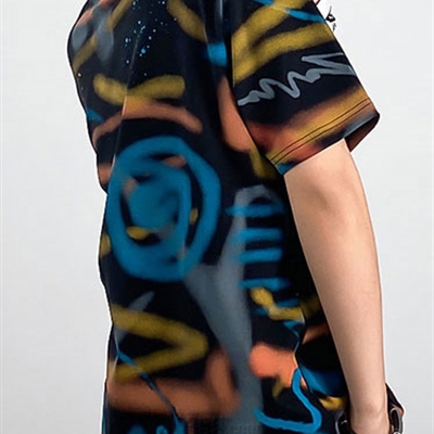 市场上装-T恤-微潮T恤