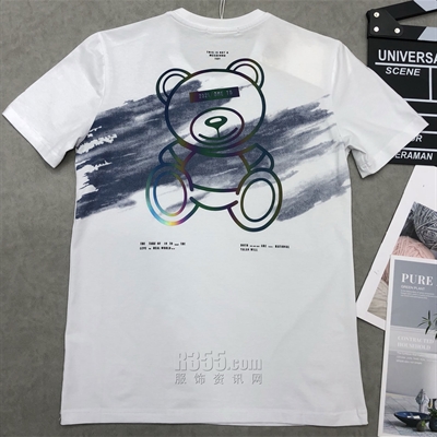 市场上装-T恤-微潮T恤