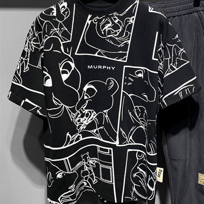 市场上装-T恤-微潮T恤【实拍】