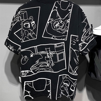 市场上装-T恤-微潮T恤【实拍】