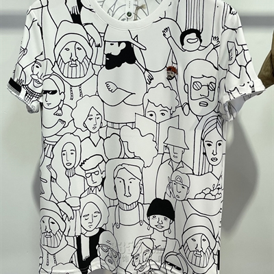 市场上装-T恤-微潮T恤【实拍】