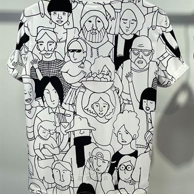 市场上装-T恤-微潮T恤【实拍】