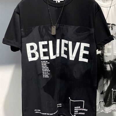 市场上装-T恤-微潮T恤【实拍】