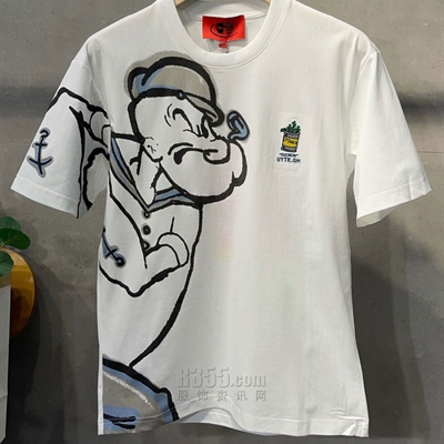 市场上装-T恤-微潮T恤【实拍】