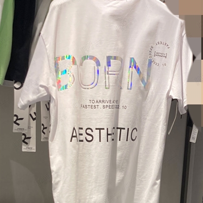 市场上装-T恤-微潮T恤【实拍】