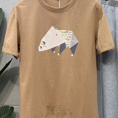 市场上装-T恤-休闲T恤【实拍】