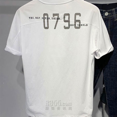 市场上装-T恤-休闲T恤【实拍】