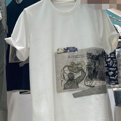 市场上装-T恤-休闲T恤【实拍】