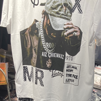 市场上装-T恤-微潮T恤【实拍】