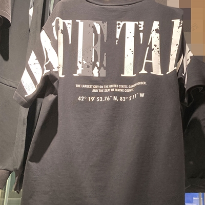 市场上装-T恤-微潮T恤【实拍】