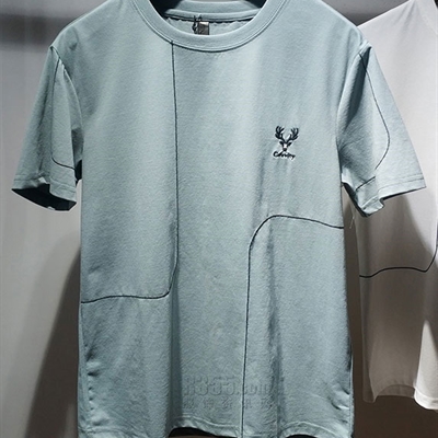 市场上装-T恤-休闲T恤【实拍】