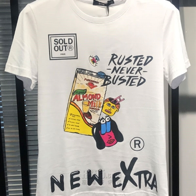 市场上装-T恤-休闲T恤【实拍】