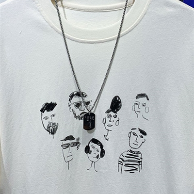 市场上装-T恤-休闲T恤【实拍】