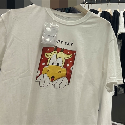 市场上装-T恤-休闲T恤【实拍】