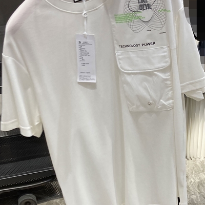 市场上装-T恤-工装T恤【实拍】