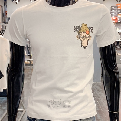 市场上装-T恤-微潮T恤