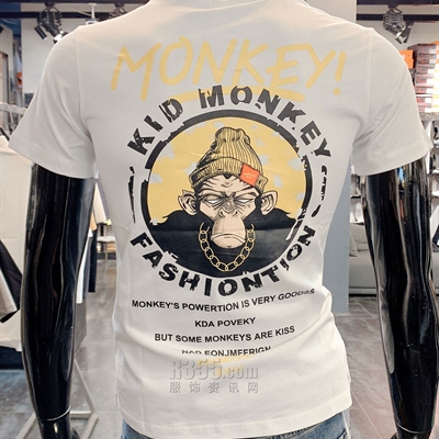 市场上装-T恤-微潮T恤