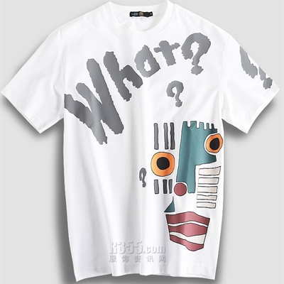 市场上装-T恤-微潮T恤